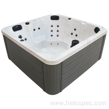 5 Persons Freestanding Acrylic Outdoor Spa Hot Tub
